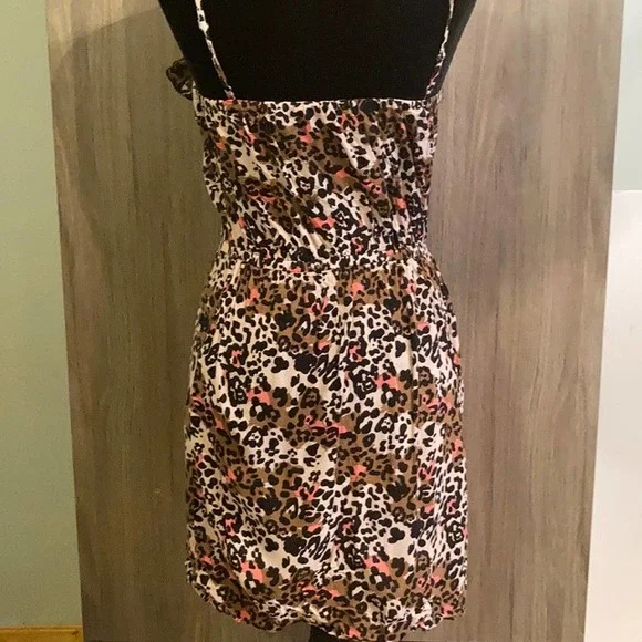 Leopard Print Mini Dress - Picture 5 of 9